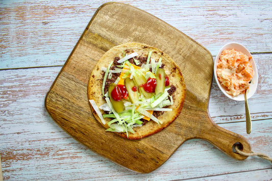 Cheeseburger Tortilla