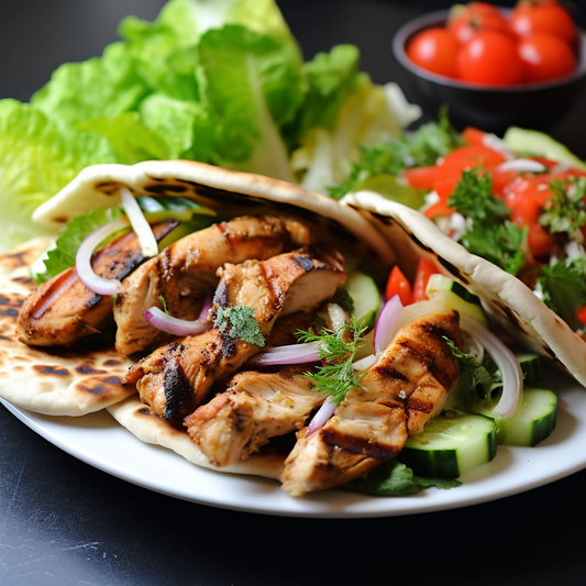 Chicken Pittas