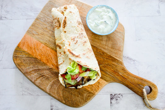 Aubergine Gyros