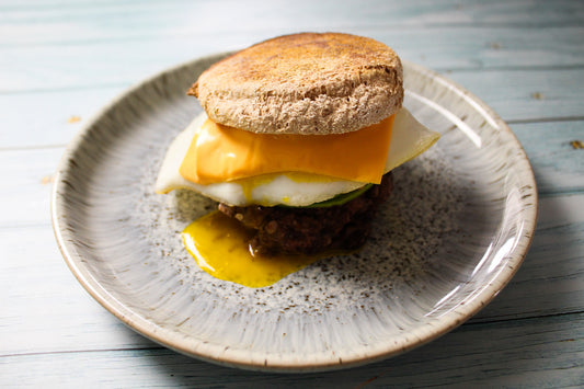 Black Bean and Egg Muffin