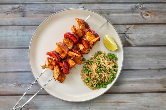 Salmon Kebab