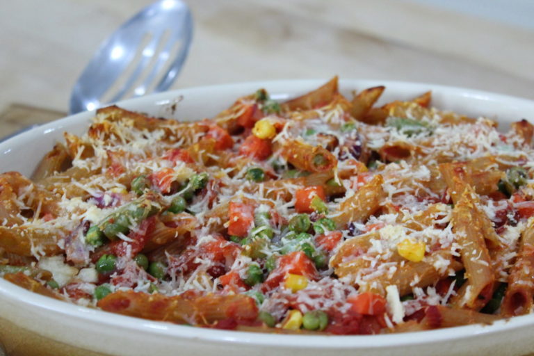 Vegetable Pasta Bake GreggWallace.Health