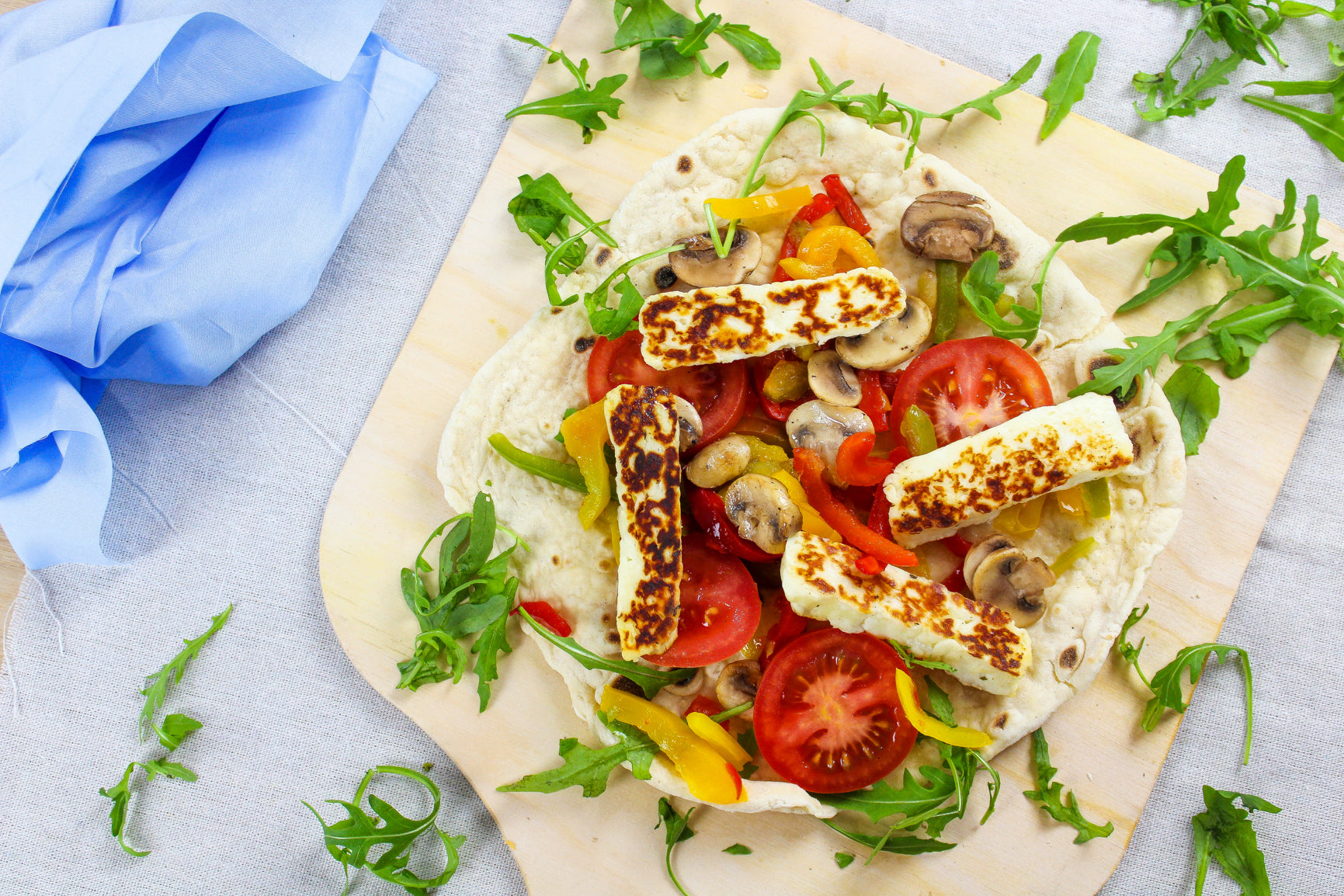 Veggie Flatbread GreggWallace.Health