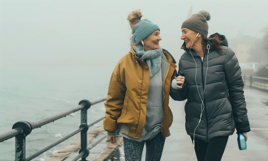 Women walking together