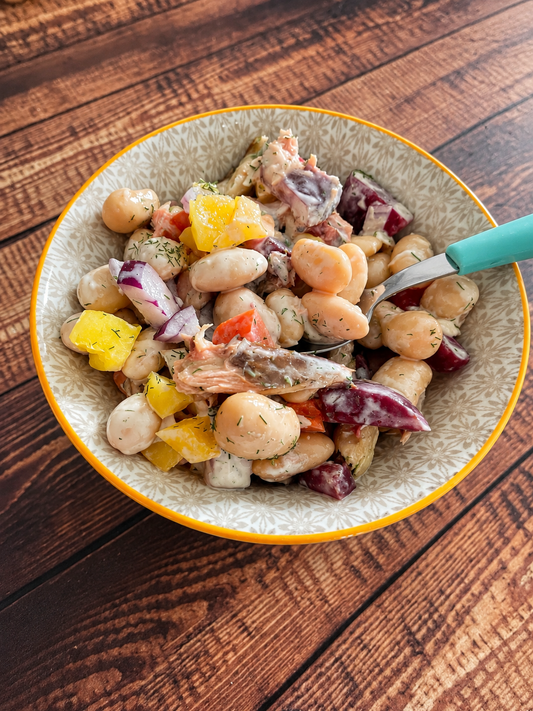 Mackerel and Beetroot Salad