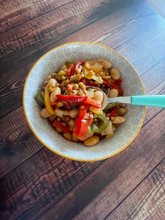 Lentil and Butter Bean Stew