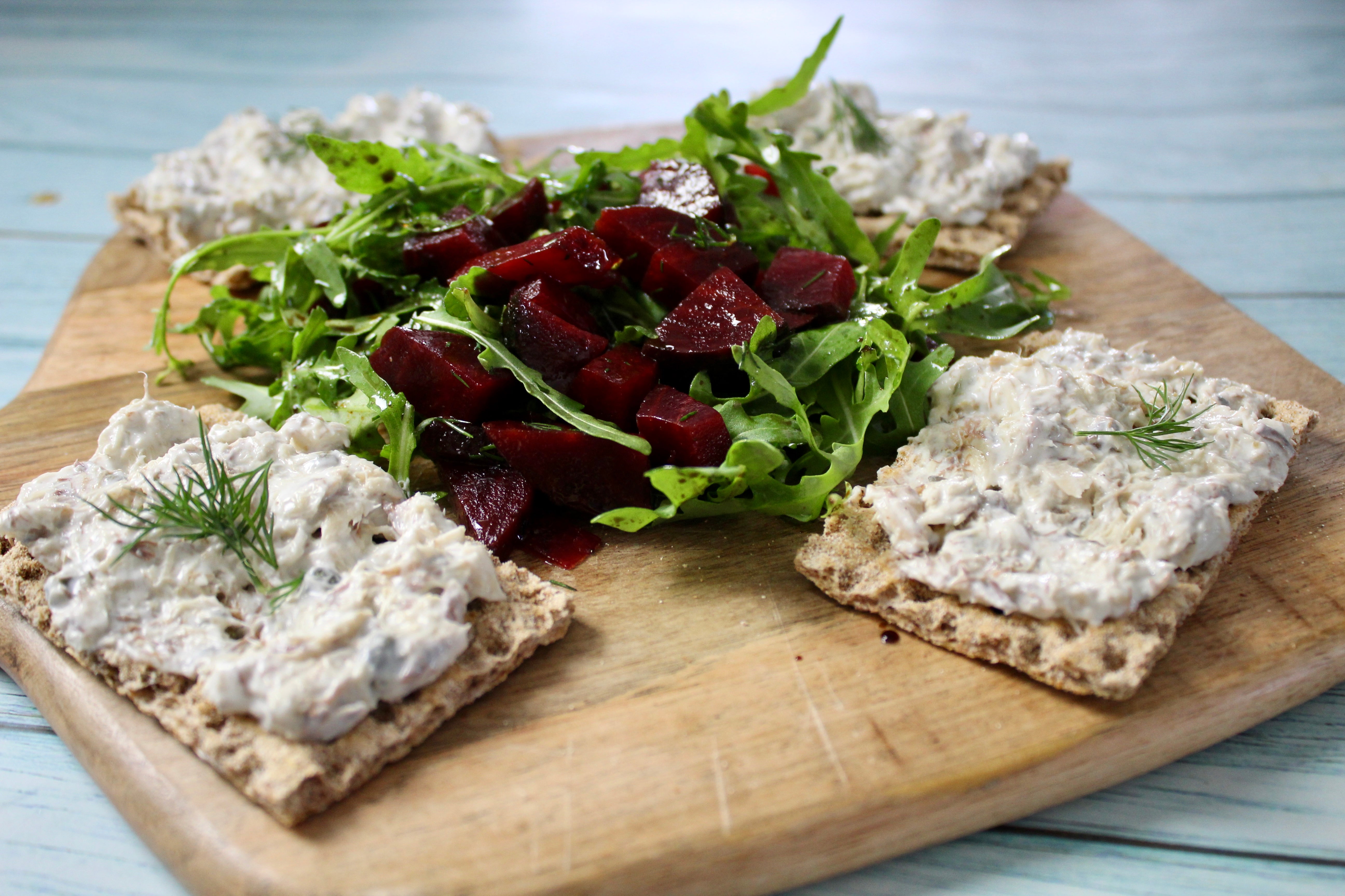 Mackerel pate with a beetroot salad GreggWallace.Health