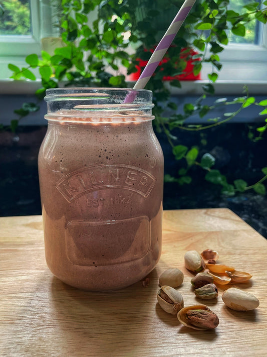 Chocolate and Pistachio Smoothie