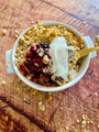 Spiced Fruit Crumble