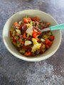 Cabbage, Lentil and Pepper Stew