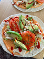 Chilli Chicken and Avocado Wraps