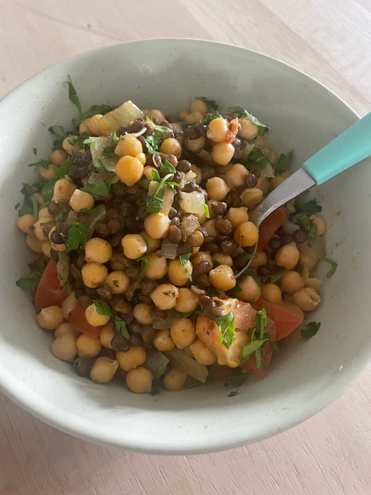 Chickpea and Lentil Curry