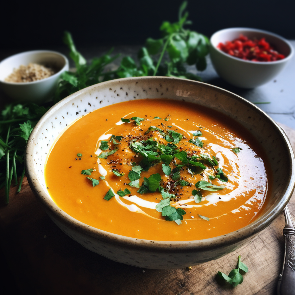 Sweet Potato and Red Pepper Soup – GreggWallace.Health