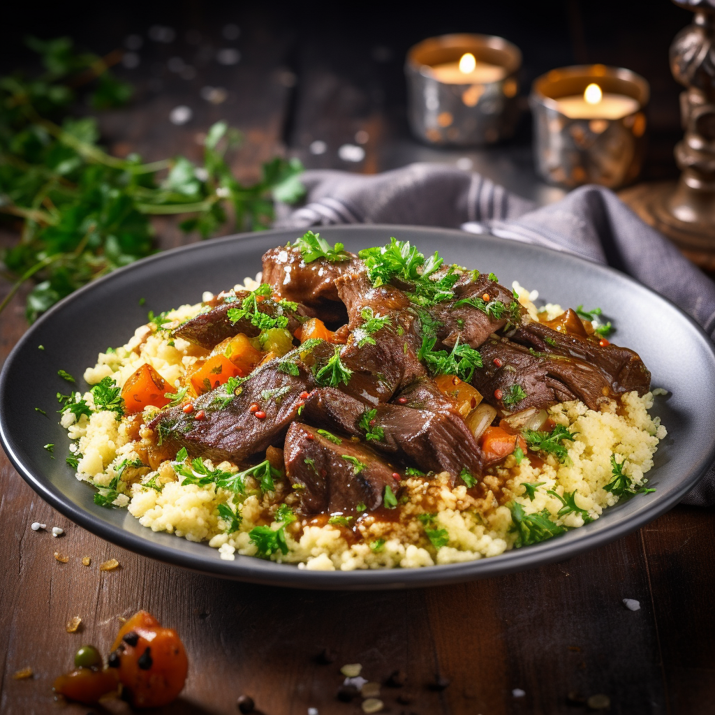 Daisy's Slow Cooked Beef with Couscous GreggWallace.Health